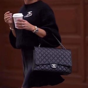 Chanel classic caviar